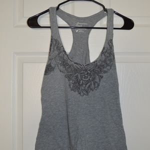 Grey Racerback Tanktop